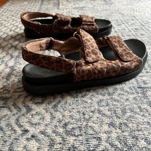 Aerosoles Lamirca Leopard Sandals